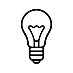 Icon of a Light Bulb