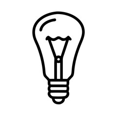 Icon of a Light Bulb