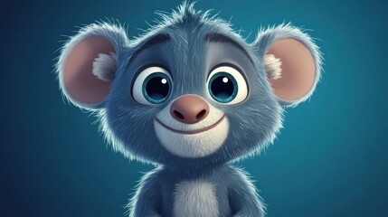 Cute animated koala