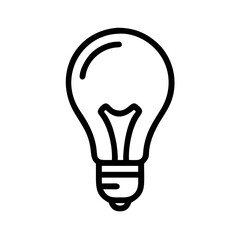 Icon of a Light Bulb
