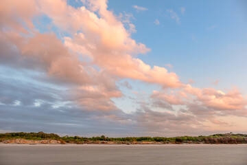 East Beach at Sunrise, St Simons Island, Georgia