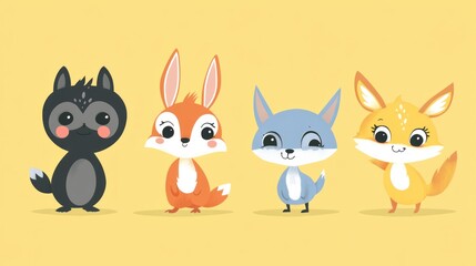 Cute cartoon animals (65)