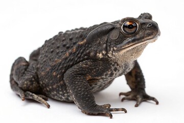 Fototapeta premium black-toad isolated on white background