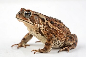 Fototapeta premium oak-toad isolated on white background