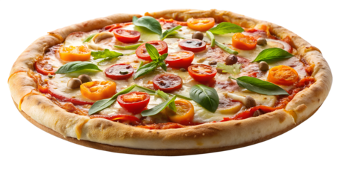 Professional pizza PNG on transparent background great for visual editing menu design restaurant catalogs and online food ordering platforms milkyhexddway pizzas for creating advertising