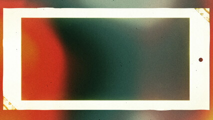Vintage 8mm Film Frame Overlay with Grain and Light Leaks