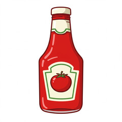 Ketchup illustration 