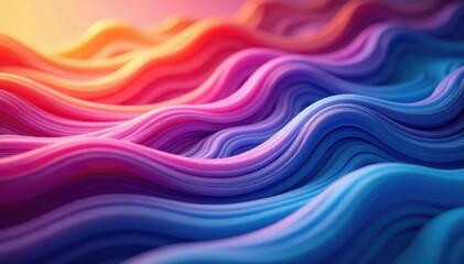 Interlacing flowing waves, creating a hypnotic visual effect , interior, flow, motion