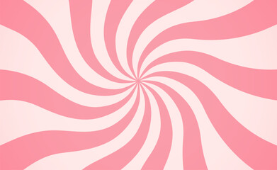 Candy cream background pink pattern. Candy ice cream texture swirl spiral sweet strawberry vector cartoon wavy backgound