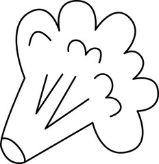 Broccoli illustration.