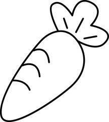 Vegetable Carrot illustration.