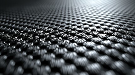 Fototapeta premium Tightly woven fabric texture under a focused light