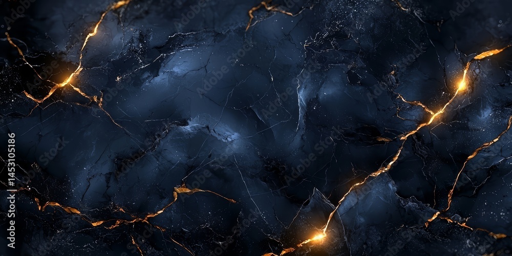 Aufkleber black and orange background with a crackling effect. the crackling effect gives the impression of a 