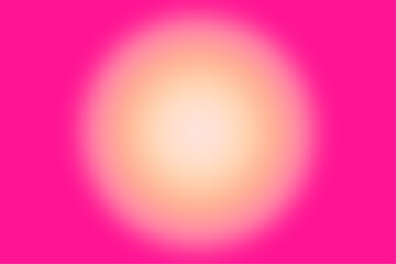 Pink and orange gradient circle radiates a warm summer glow, perfect as an abstract background for digital designs