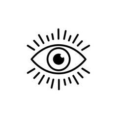 Eye Symbolizing Alertness and Fearful Paranoia  