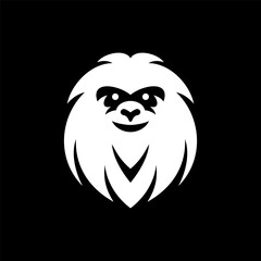 Heavy Ink Yeti Face Logo