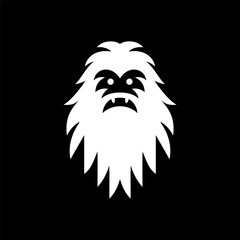 Bold Line Yeti Face Design