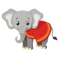 Fototapeta premium Elephant: The Majestic Giant of the Animal Kingdom