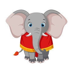 Naklejka premium Elephant: The Majestic Giant of the Animal Kingdom