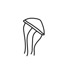 jellyfish doodle icon