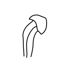 jellyfish doodle icon