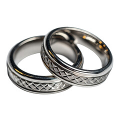 Shiny chrome link graphic reflects durability and brand trust