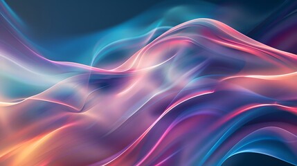 Fototapeta premium Abstract Gradient: An abstract gradient background with soft blending colors, providing a modern and dynamic backdrop for tech products. 