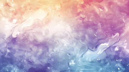 Abstract Watercolor: A dreamy abstract background created with watercolor textures and splashes. 
