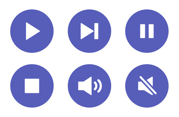 Essential Audio and Video Interface Icons
