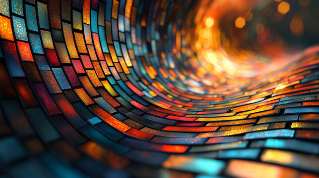 A dynamic multimedia streaming wall filled with vibrant channel thumbnails symbolizes digital entertainment, media diversity, and the nonstop flow of global content in a sleek modern design.

