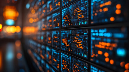 A dynamic multimedia streaming wall filled with vibrant channel thumbnails symbolizes digital entertainment, media diversity, and the nonstop flow of global content in a sleek modern design.

