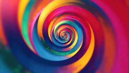 Overlapping circles creating a dynamic optical illusion, surface, flow, contrast