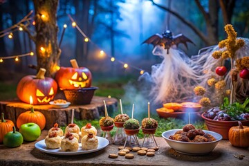 Spooky Halloween Backyard Potluck: Zombie Cake Pops & Low-Light Treats