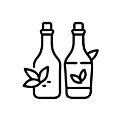 vinegar and oil