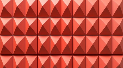 Geometric Red Wall Pattern Design red geometric background,
