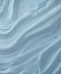 Obraz premium Gentle light blue swirls, soft, dreamy texture , artistic, delicate