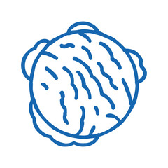 ball ice cream icon doodle illustration