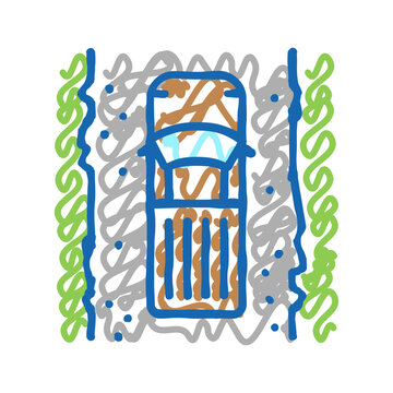 kankar road icon doodle illustration