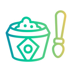 mate Line Gradient Icon