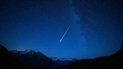 Fototapeta premium Midnight Magic: A Starlit Reverie