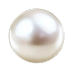 A luminous, lustrous pearl that exudes elegance and sophistication. The pearl's smooth surface reflects light, giving it a captivating glow