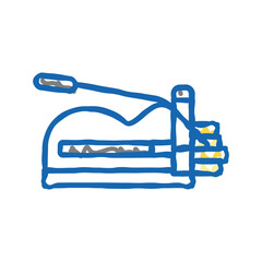 cutter potato fry icon doodle illustration