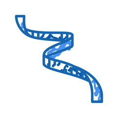 ribbon banner design icon doodle illustration