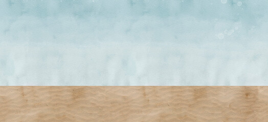 Beautiful Watercolor Gradient Featuring a Wood Texture Background 