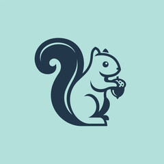 Iconic Squirrel Logo For Companies
