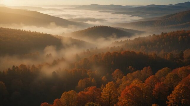 Blurred warm toned landscape background visual design element for commercial use