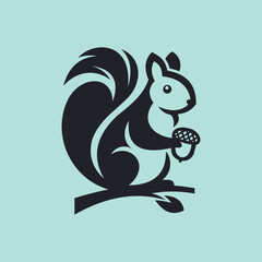 Stylish Squirrel Logo Design Packages