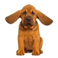 Obraz premium Floppy Eared Bloodhound