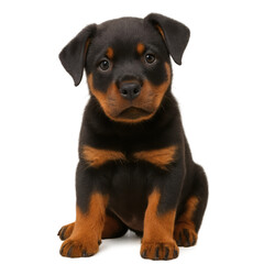 Obraz premium Curious Rottweiler Puppy