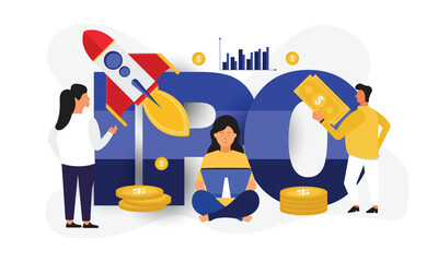  Initial public offering (IPO) concept